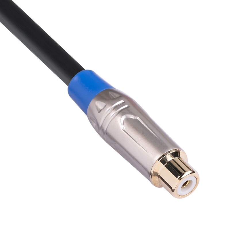 6.35mm to RCA Cable Stereo RCA to 1/4 Adapter Male to Dual RCA Female 1/2 Audio Cable 6.35mm to RCA Cable 0.