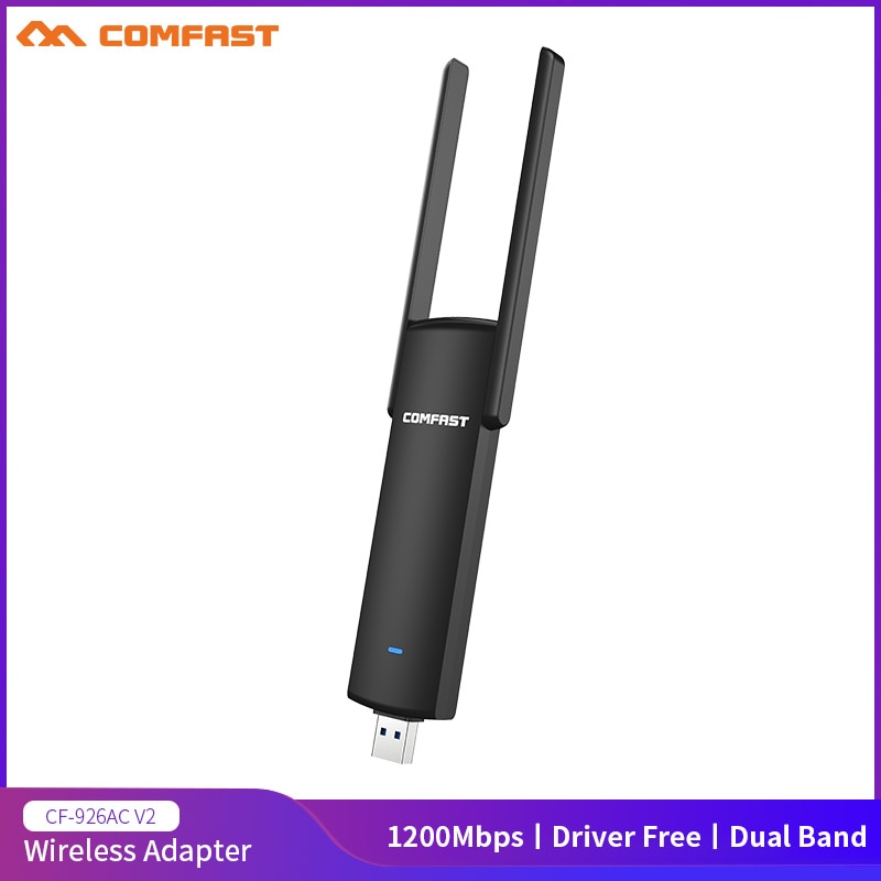 Comfast Dual Band 2.4G & 5G Ac Router Draadloze Signaal USB3.0 Wifi Speed Adapter Extender Wifi Externe Netwerk kaarten