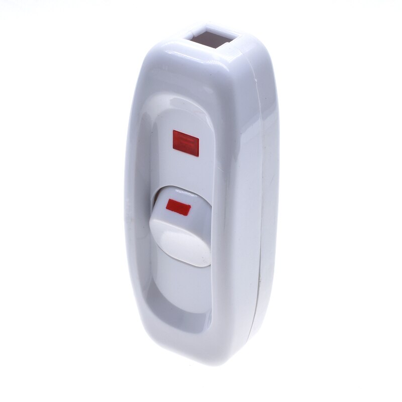SPDT power switch control switches international KCD3 with red indicate light 3 connect prong 3 button: white