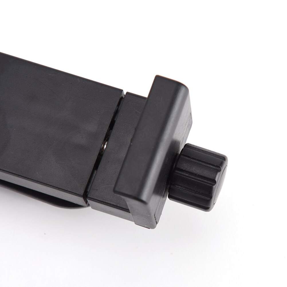 Trépied et monopode, support universel pour smartphone avec tête à vis de 1/4 pouces, Clip de montage rotatif à 360 degrés, noir