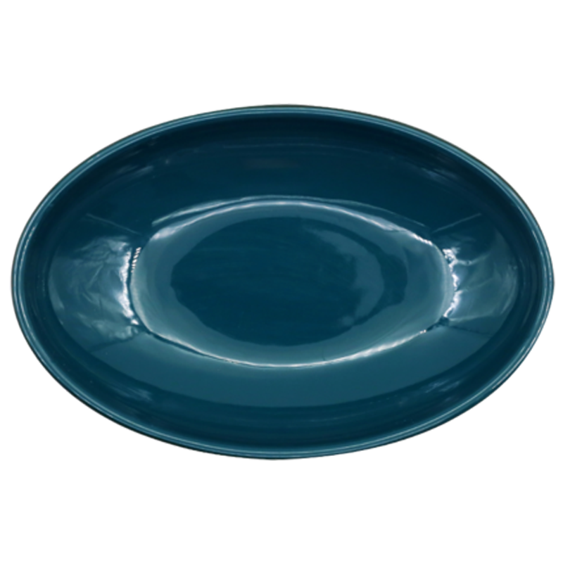 FANCITY Oval Long Fish Plate Household Steamed Fish Plate Nordic Commercial Restaurant Ceramic Japanese Large Dish Deep