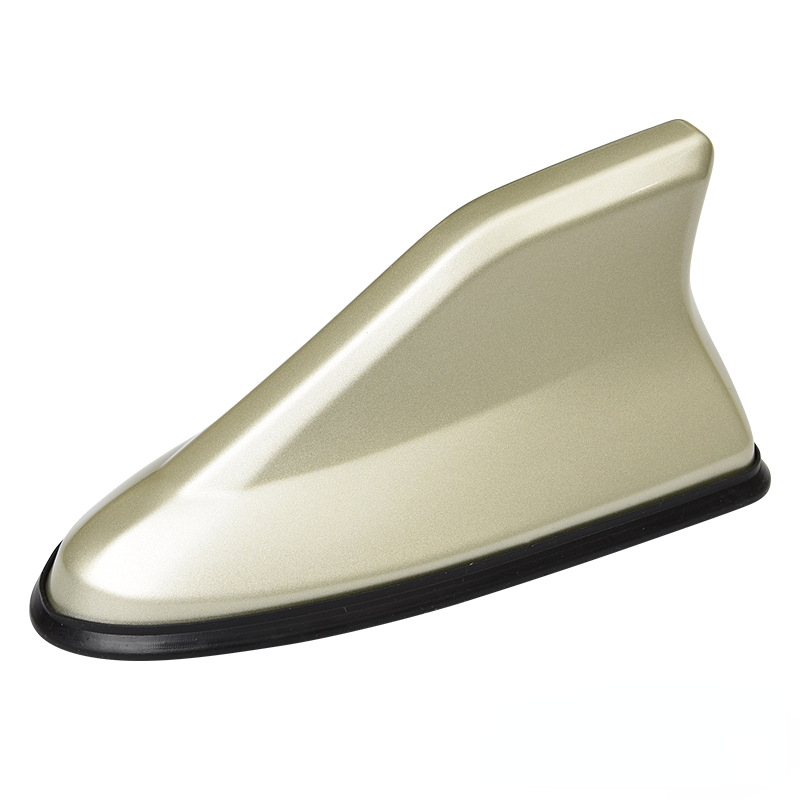 Universal Auto Auto Antennen Shark Fin Antenne Auto Radio Signal Antennen Dach Antennen für universal auto modell Auto Styling: Brown