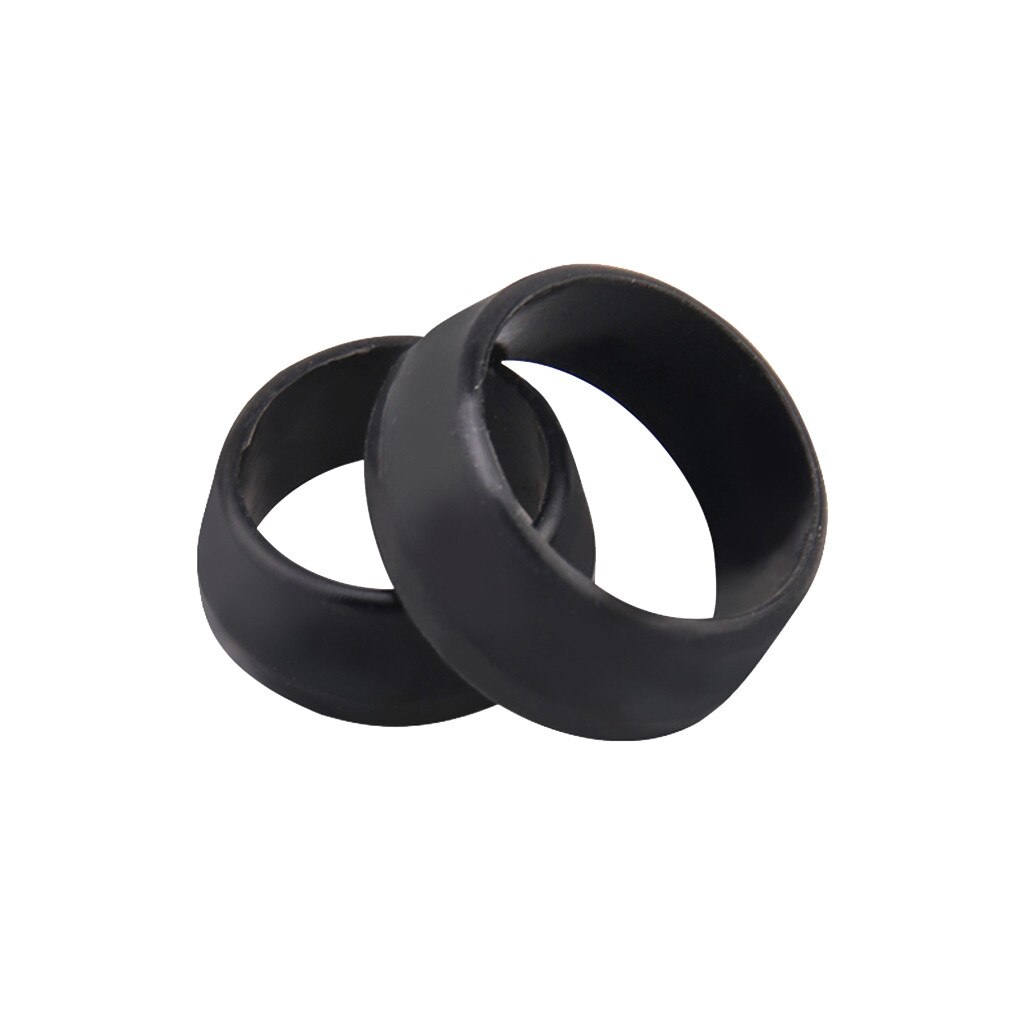 Mountainbike Zadelpen Rubber Ring Stofkap Fietsen Siliconen Waterdichte Bike Zadelpen Case Beschermende Fiets Accessoires: Black  / S