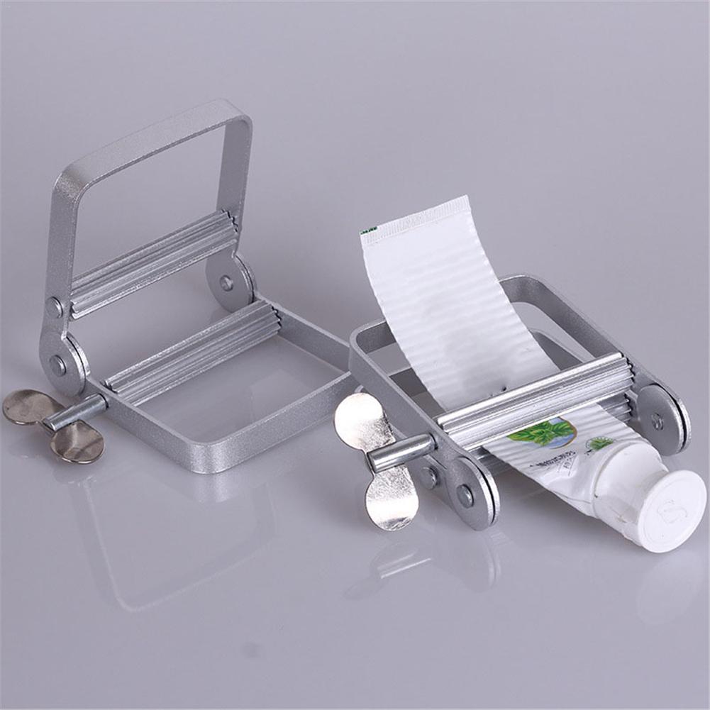 Portable Roller Lazy Toothpaste Squeezer dispenser Hair Dye Aluminum Tube Rolling Squeezer Tool Bathroom Accessories