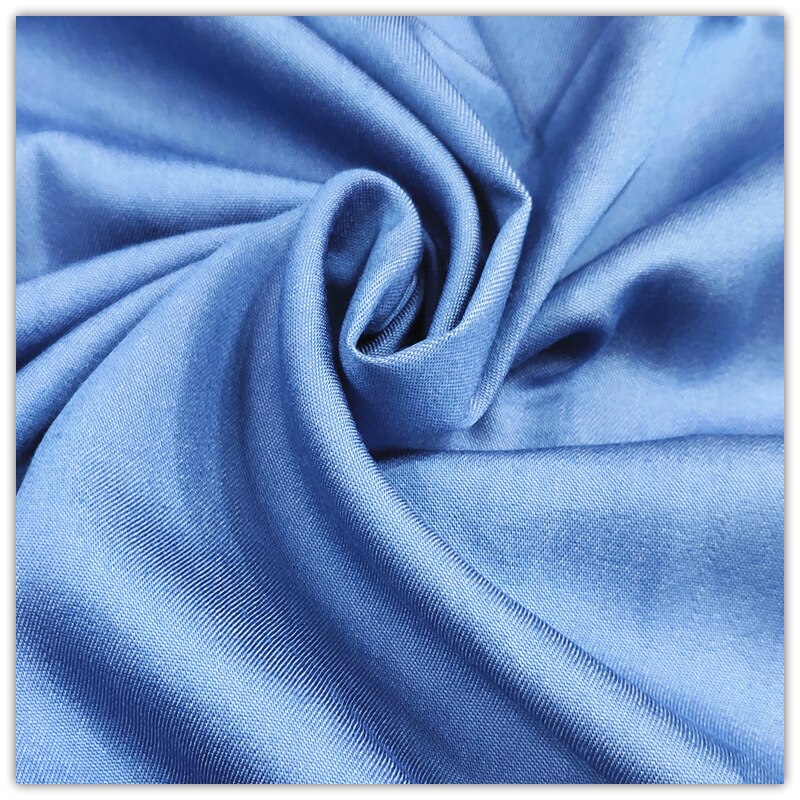 Denim nicht elasticsilk-wie Denim Schlauch Hemd stoffe waschen-freies seide-Unterhose bekleidungs stoffe