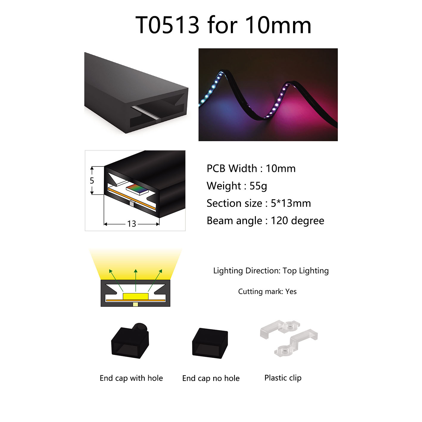 Ws2812b ws2811 led-neonreprör  ws2812 sk6812 ws2813 ws2815 flexibel led-remsa med mjuk kiselgellampa  ip67 vattentät
