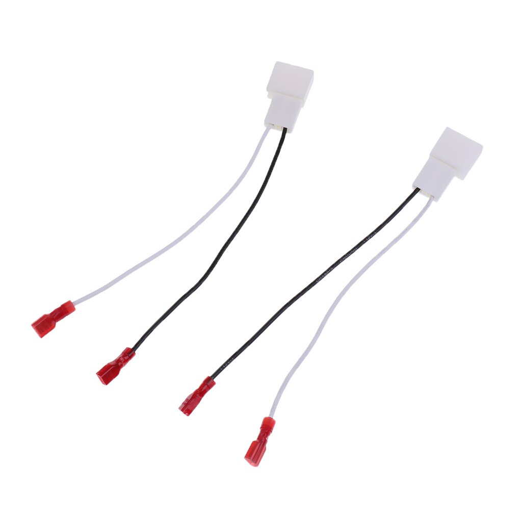 2 stk bil han iso radio ledning kabel ledningsnet auto stereo adapter stik stik til toyota til scion