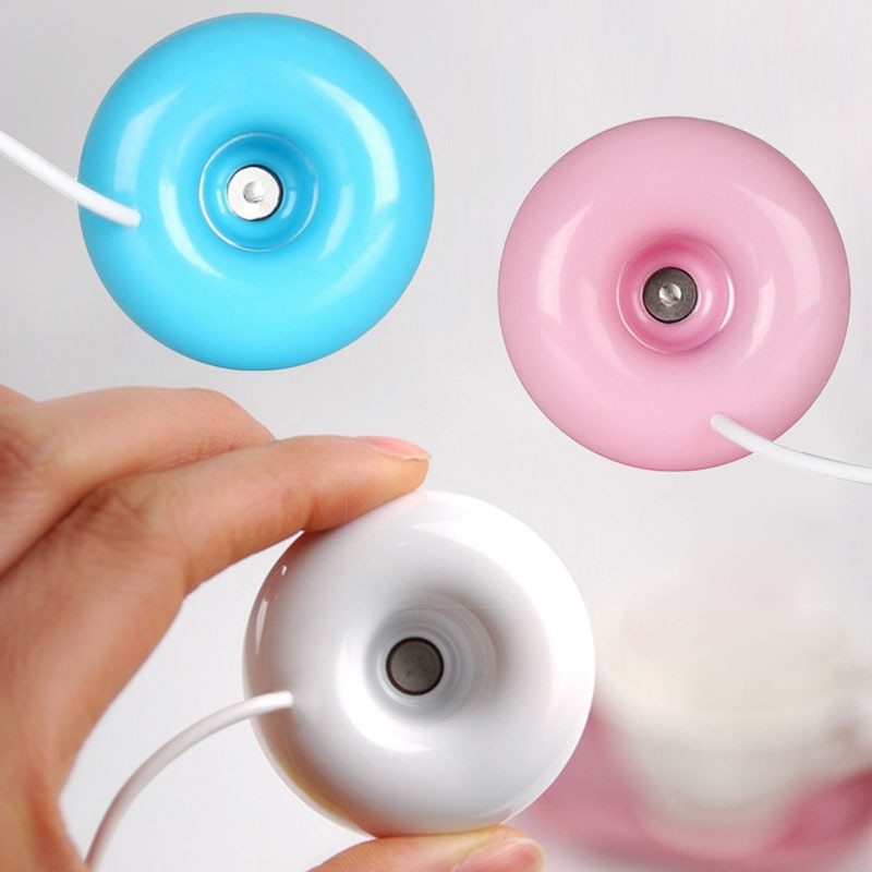 Mini Portable Donuts USB Air Humidifier Purifier Aroma Diffuser Steam