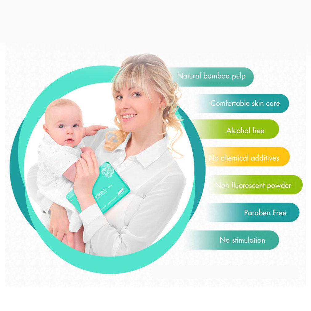 Pure pulp, natuurlijk gekleurd pomppapier, geen toegevoegde papieren handdoeken, huishoudpapier, natuurlijke bamboepulp, gezichtstissues