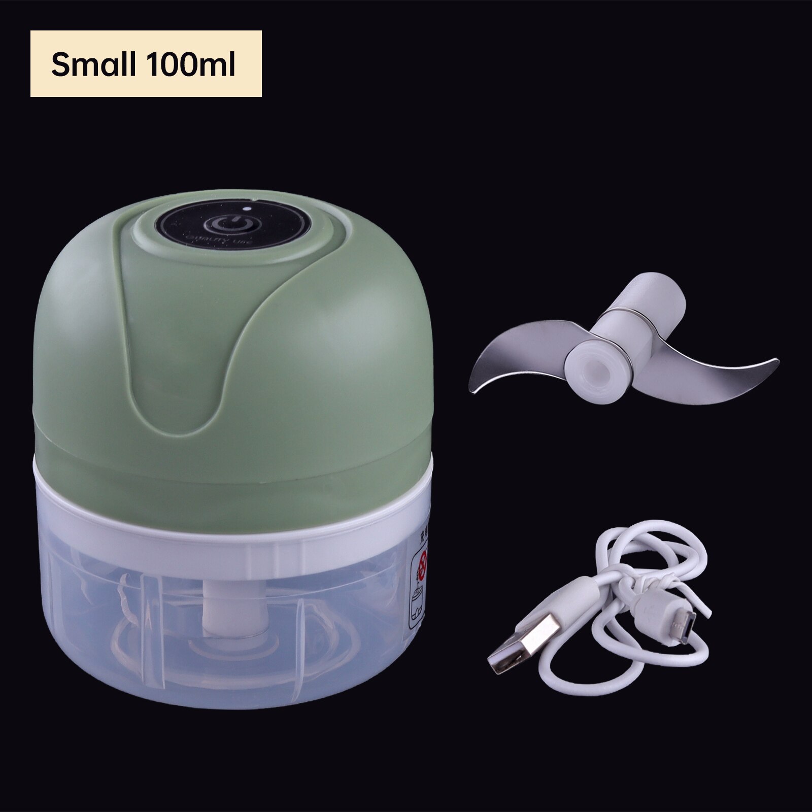 100/250mL Mini Electric Garlic Chopper USB Meat Grinder Garlic Masher Machine Sturdy Durable Vegetable Crusher Kitchen Tool