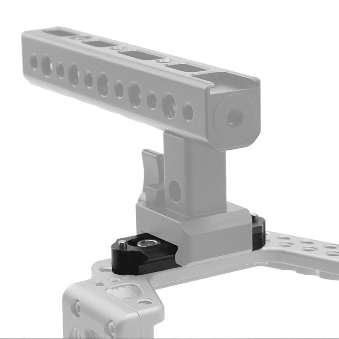 FEICHAO Kamera 42mm/48mm/54mm/63mm Schiene Schieberegler System für nato amera Halfter halterung mit 3/8 Schraube See für SLR Kameras KäFeige Anlage