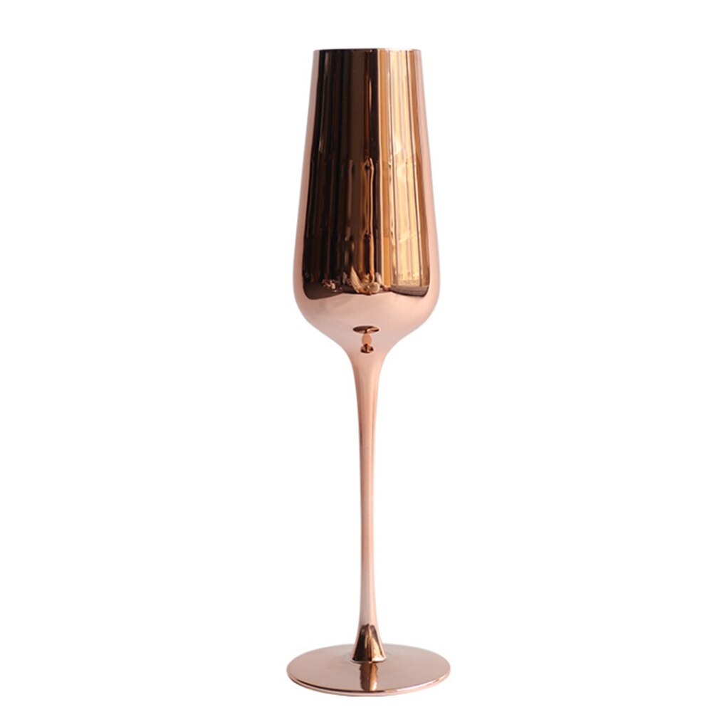 400Ml Wijn Glazen Koperen Beker Mok Rose Gold Rvs Sap Drinken Champagne Cocktail Cup Voor Party Bar Tool sake: A1