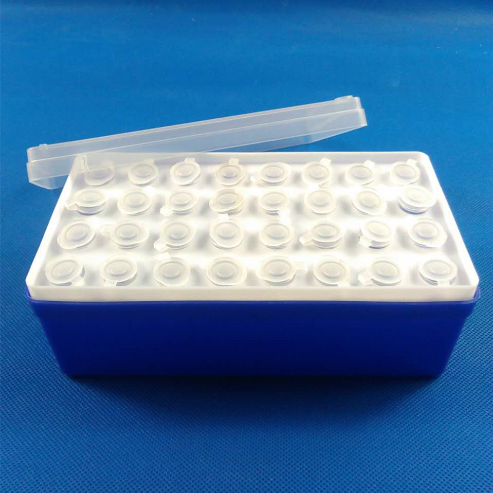 5 ml/32 vents Plastic Centrifugebuis doos + 32 stks 5 ML Centrifuge Buizen sample buizen met Snap cap plastic test tubes