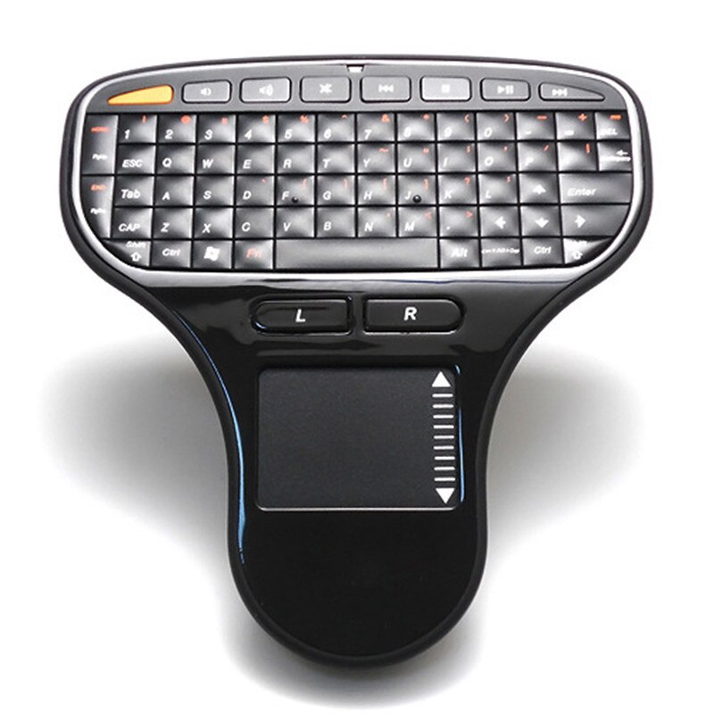 2.4GHz Wireless air mouse keyboard Keyboard with large TouchPad for PC, Smart TVs Android TV Dongles Keyboard And Mouse Combo