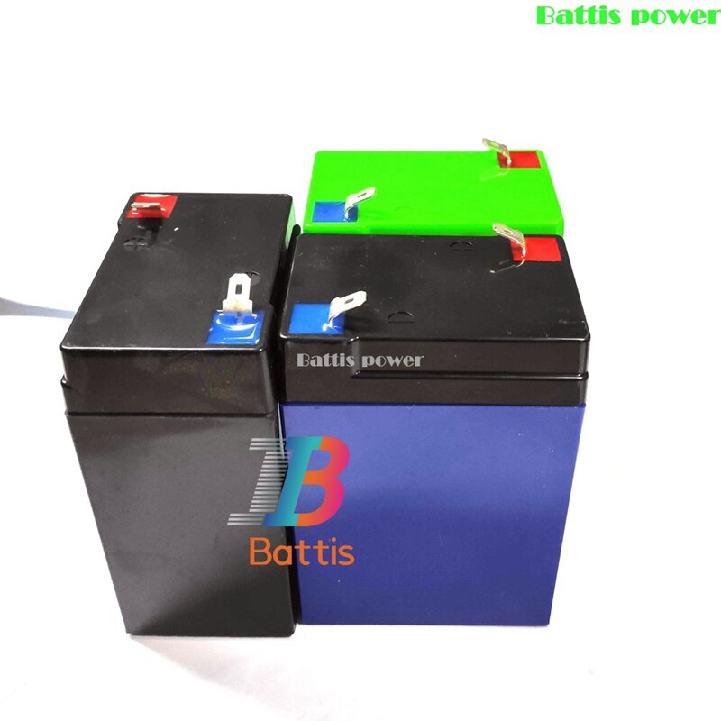 Lithium 6V 4.5AH Storage Batteries li-ion 4AH 5AH 6Ah 7ah 8Ah 9ah not Lead Acid for Children Electric Car Electronic led Lights