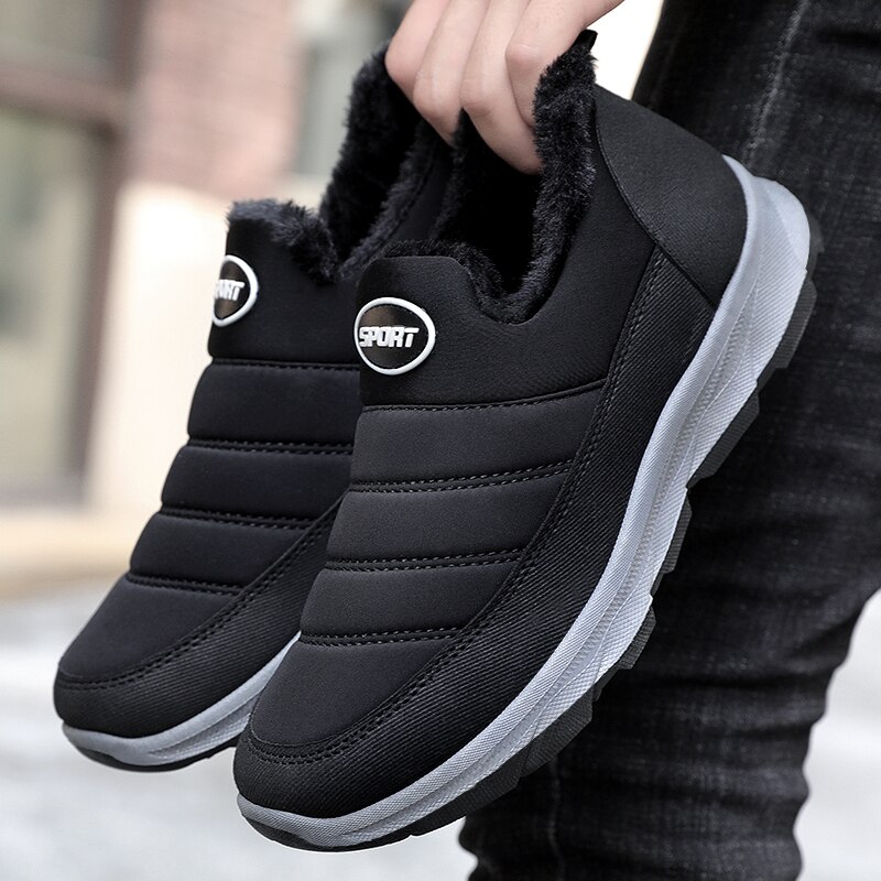 Skechers Respected Elgin Slip-ins 204810-BLK Mannen Zwart Sneakers 118 1193220