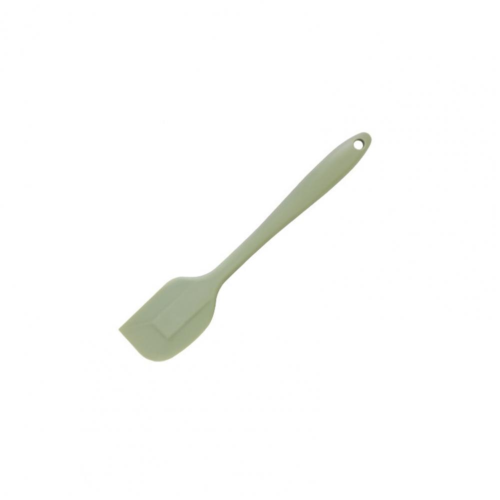 Multicolor 20.5*4Cm Food-Grade Siliconen Taart Spatel Non-stick Mengen Boter Beslag Cookie Pastry Schraper keuken Bakken Tools: Green / S