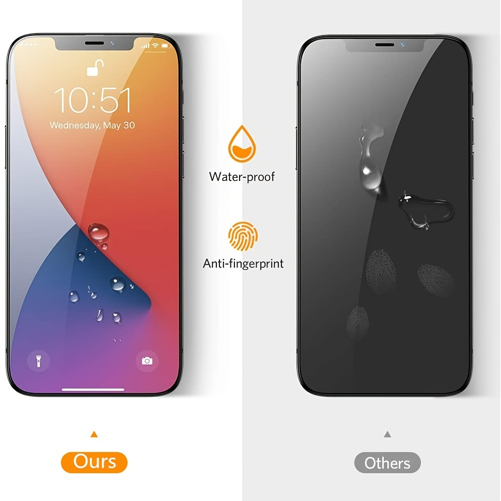 2 Stück Sichtschutz glas zeigt chutz folie für iPhone 14 13 12 11 Profi Max Schutz folie