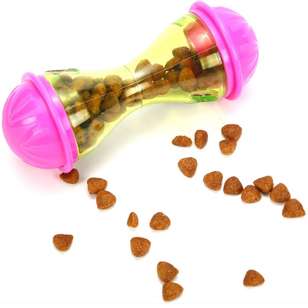 Pet Training Exercise Tumbler Leakage Food Smarter Interactive IQ Treat Ball Fun Bowl Toy Feeder Goods For Pets Products
