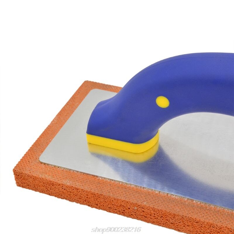 Rubber Skimming Trowel Scraper Handheld Foaming Plastering Concrete Spatula Grout Float Tiling Tool F18 21