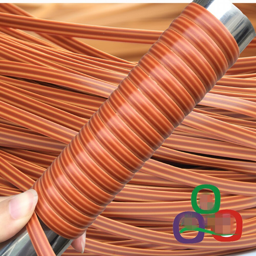 500g 8CM wide imitation flat synthetic rattan weaving raw material plastic rattan for knit and repair chair table