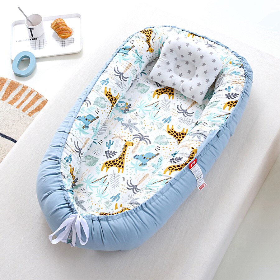 Baby Cradle Baby Cradle Newborn Mattress for Crib &amp; Bassinet Soft Multi Function for Thanksgiving: And Deer cotton