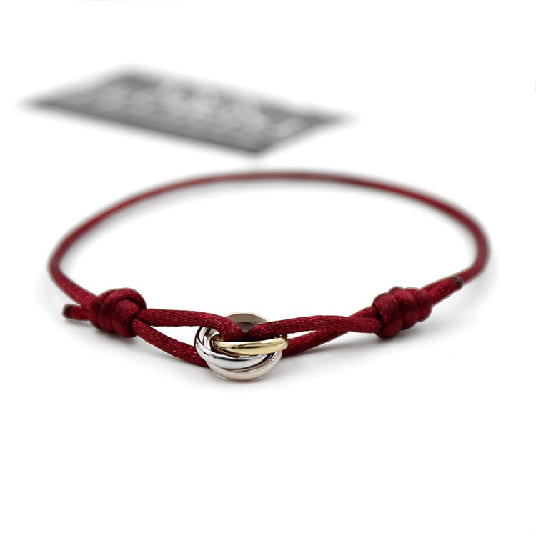 Queen Lotus Shell Armbanden Voor Vrouwen Verstelbare Ketting Geometrische Armbanden Voor Vrouwen: dark red