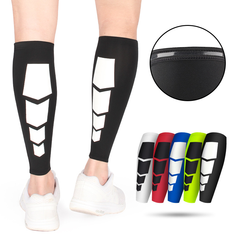 Calf Compression Sleeves - Leg Compression Socks For Runners Shin Splint Varicose Vein Calf Pain Relief Shin Support Calf Pain