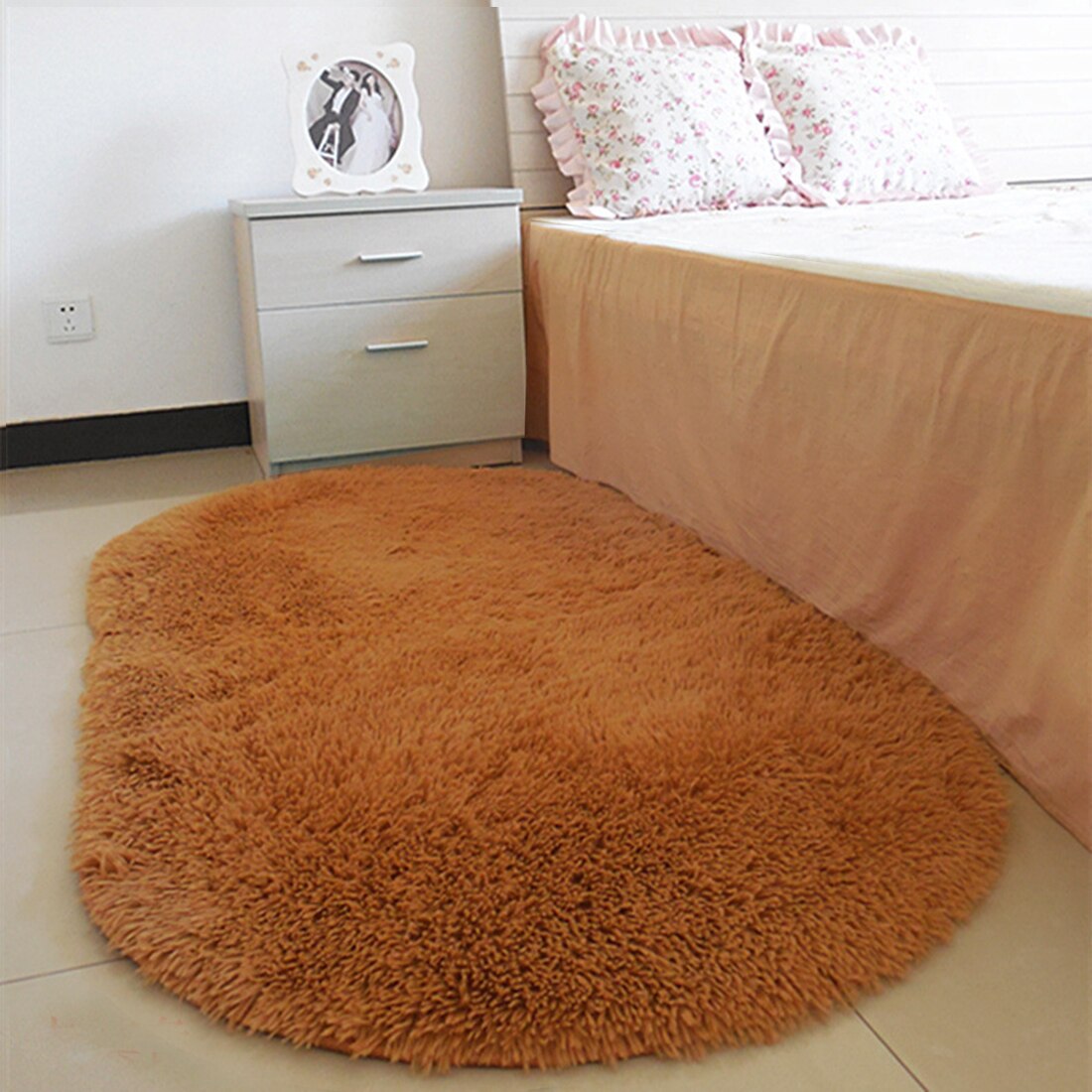 40*60cm antislip, pluizige shaggy vloerkleden voor in huis, kamer, tapijt, vloermatten, slaapkamer, badkamer, deurmatten, shag tapijten