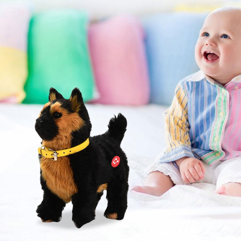 Plush Electric Dog Toy Christmas Educational Toys for Toddlers Girls