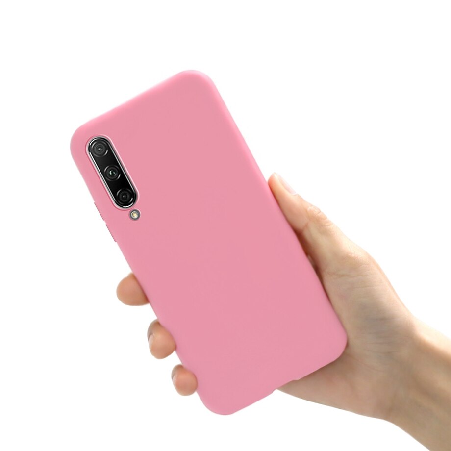 Caso Para Huawei Honor Caso 360 Rígido de Proteção Caso de Telefone Em Honra 8X 8X 8X X8 Casos Para Huawei Honra capa Fundas Coque Bumper: Pink