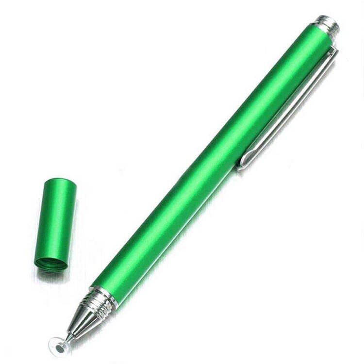 Mobile Phone Strong Compatibility Touch Screen Stylus Fine Point Round Thin Tip Capacitive Stylus Pen for iPhone iPad Mini 2 3 4: Green