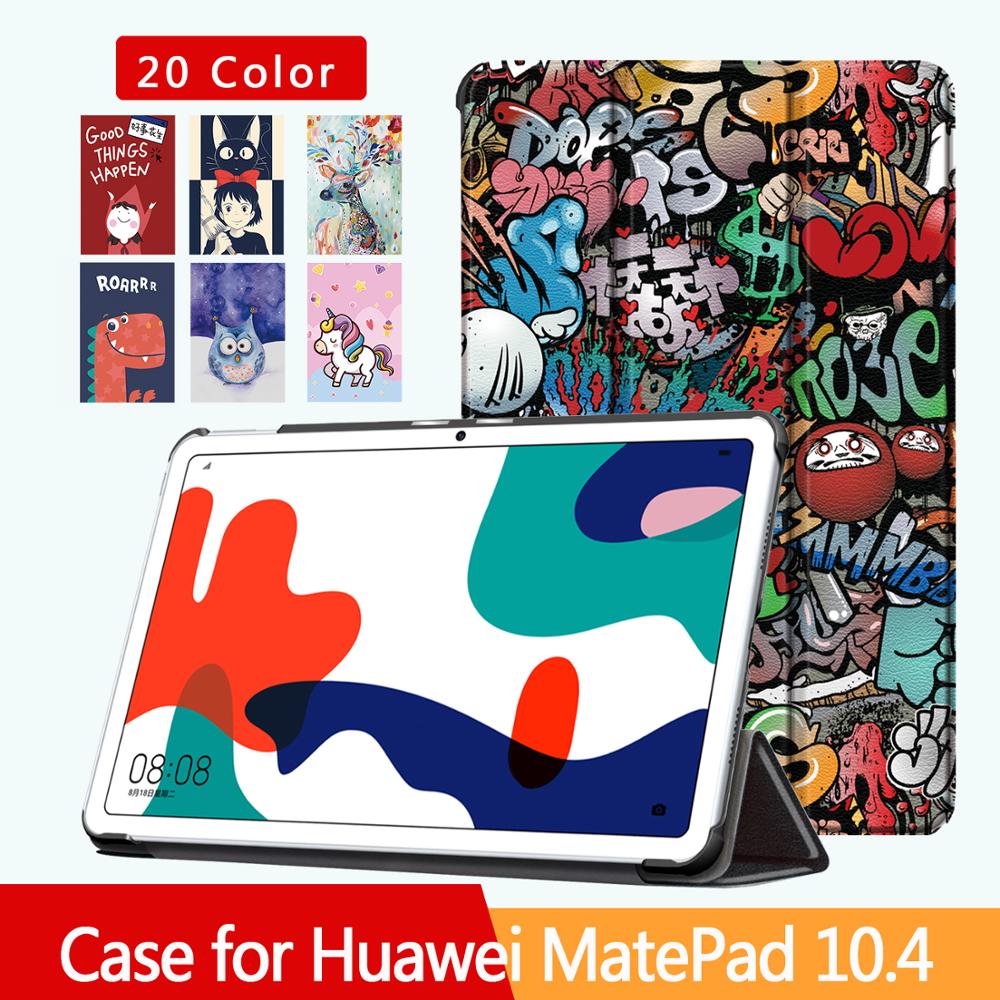 Magnetic Case for Huawei MediaPad 10.4 ,PU Leather Folding Stand Cover for Huawei MediaPad 10.4 BAH3-W09 BAH3-AL00 Tablet Case