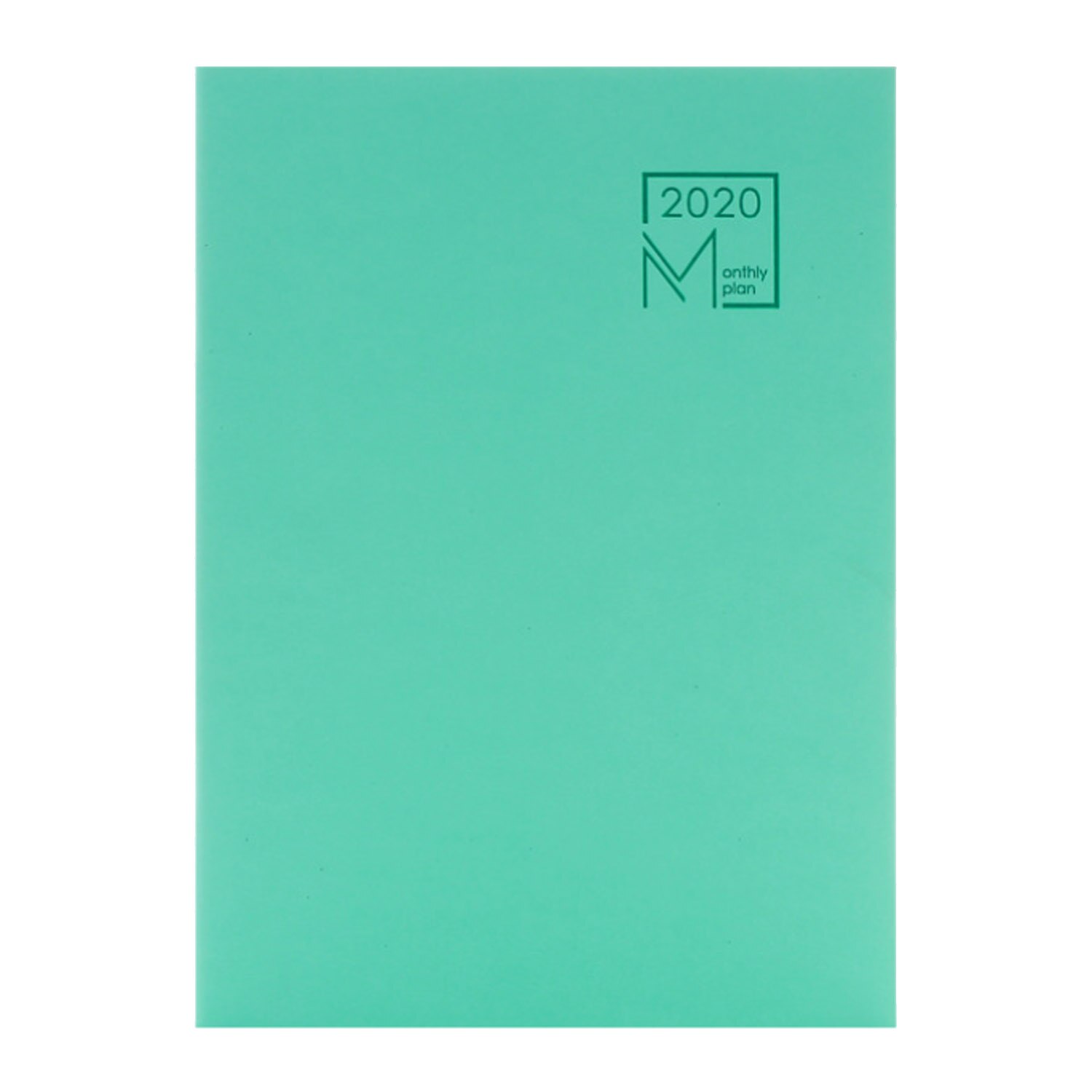 B5- kalender månedsplanlægger 365- dages daglige planlægning notesbøger med 48 sider til hjemmekontor studerende forsyninger: Grøn