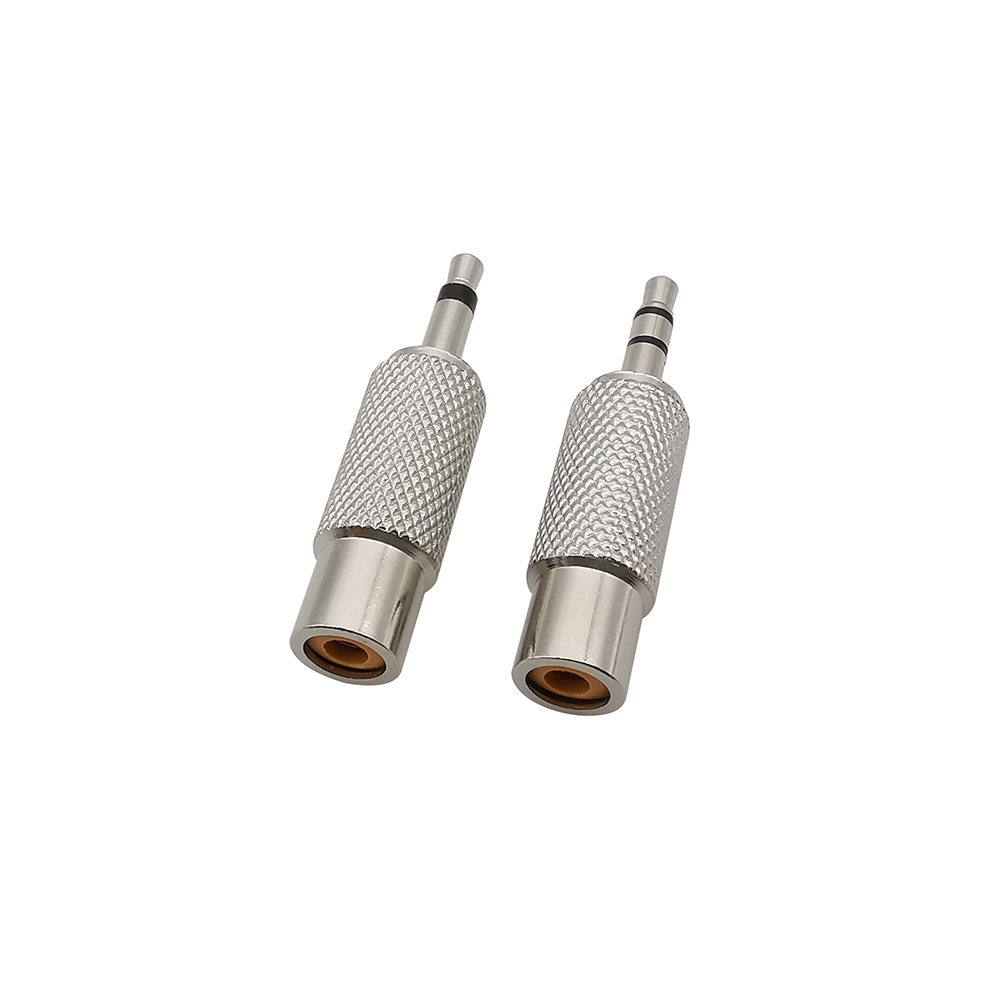 1 Stück 3,5mm Stecker auf RCA-Buchse Stecker Mono Stereo Audio- Konverter Erweiterungs Adapter