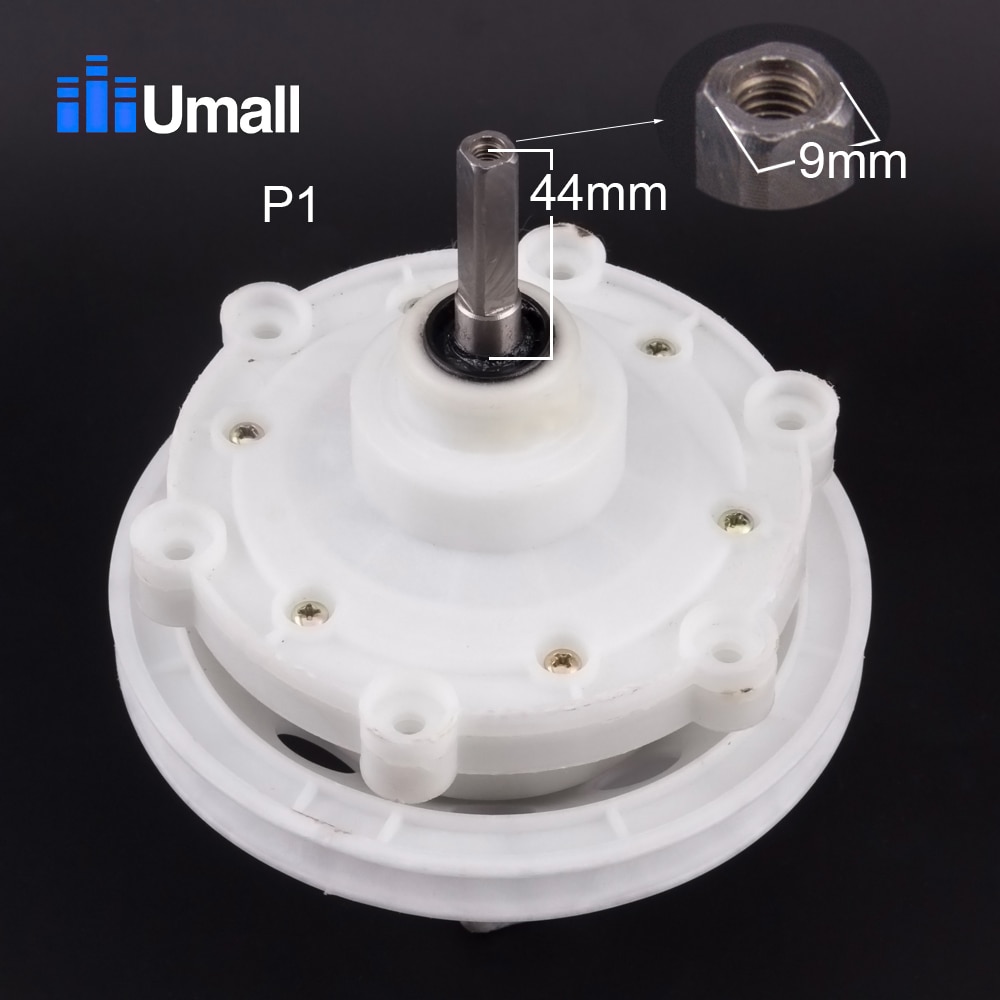 universal 35mm washing machine hexagonal reducer gear box electric motor speed reducer clutch washing machine parts