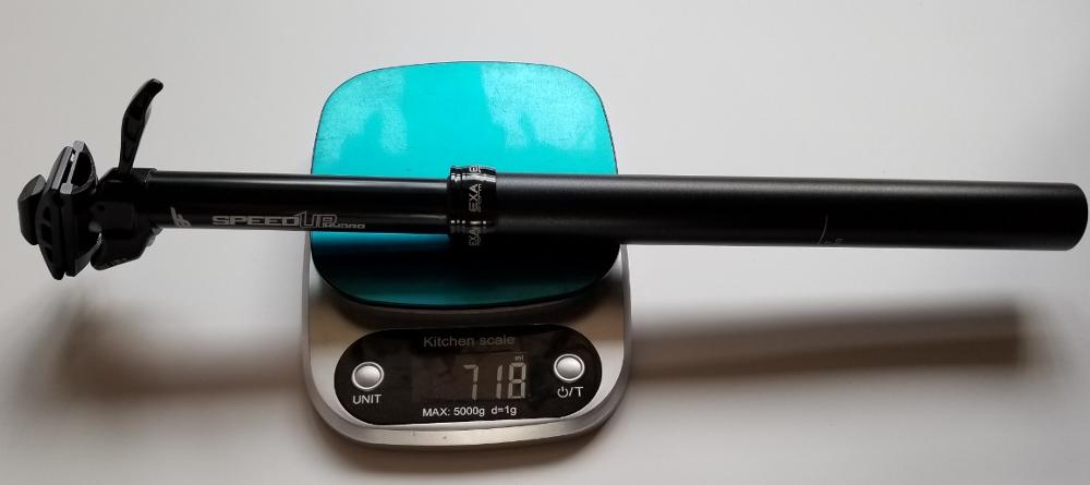 Tija de sillín hidráulica Kindshock KS EXA SPEED UP-HYDRO MTB, altura ajustable, para bicicleta de montaña, control manual de 30,9/31,6mm