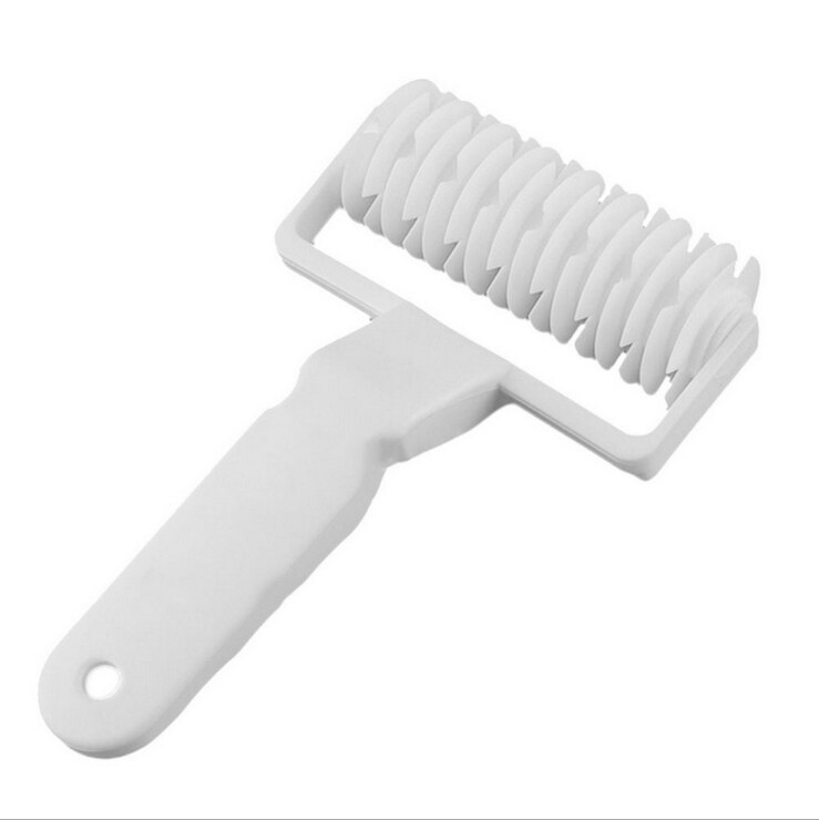 Baking Pie Pizza Bread Pastry Tool Lattice Roller Cutter Rolling Pin Kitchen