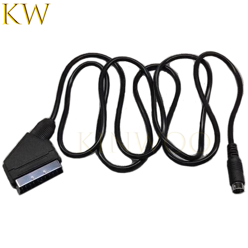 El más Cable convertidor de vídeo RGBS a EUR SCART para SS / MD2/3 / MVS Neo Geo consola de juegos NES reproductor de DVD RGB AES Cable CD Neogeo