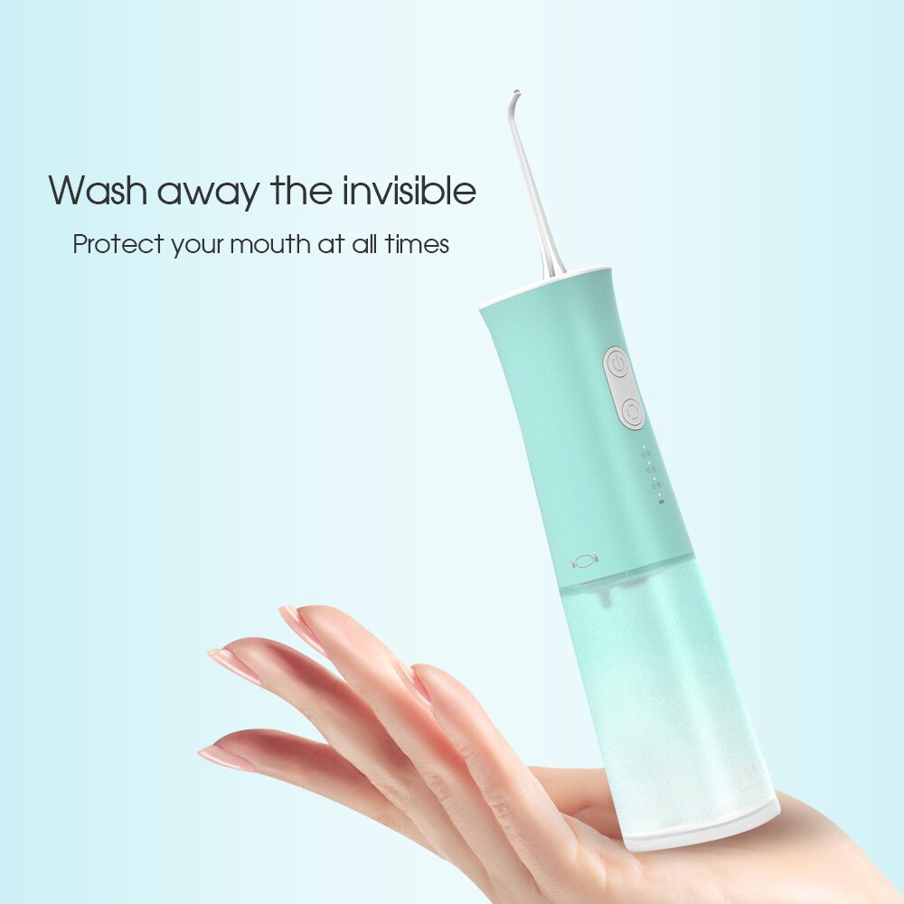 Boi Wasser Waschen Zahnseide 3 Modi 170ml Panzer Puls Flosser Reise Tragbare Zahn Sauber Gerät Zähne Bleichen Oral Irrigator