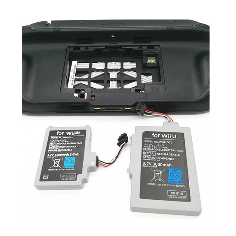 3.7V 3600Mah Oplaadbare Li-Ion Batterij Pack Voor Nintendo Wii U Gamepad Vervangende Batterij Voor Wii-U Wiiu gamepad Controller