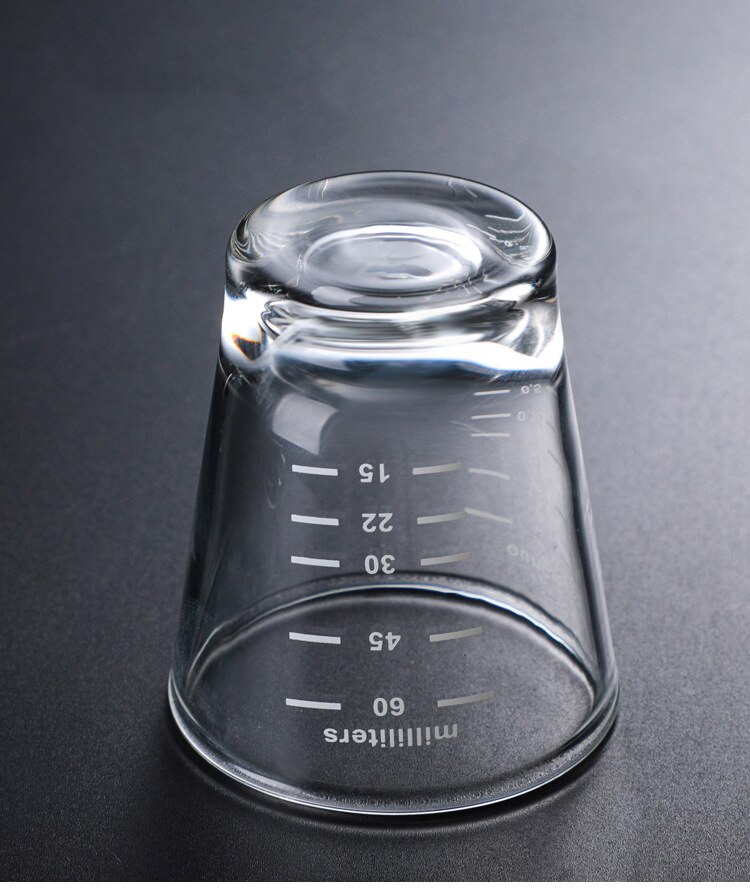 Italy Espresso Cup Glass Coffee Cup Heat Resistant Glass Measuring Cup Oz Iced Coffee Cup Latte Cup for Coffee Machines: Coffee cup 4