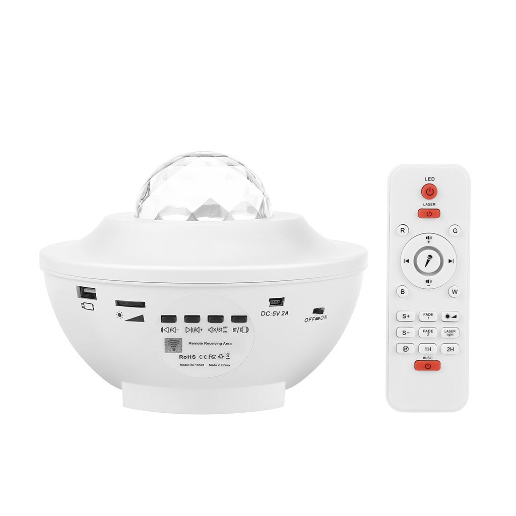 Home Led Lightful Night Sky Projector Lamp Oceaan Golf Ster Licht Kamer Romantische Decor Verlichting Party Disco Dj Ktv # Bc★: Default Title