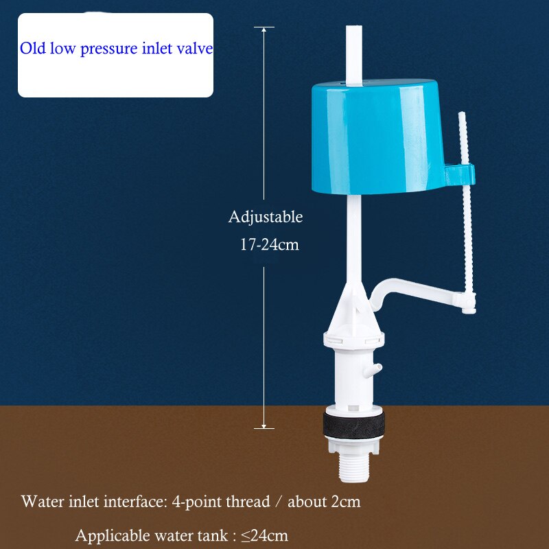 Toilet Water Tank Accessories Water Inlet Valve General Toilet Flush Tank Drainage Toilet Water Supply Device: A4