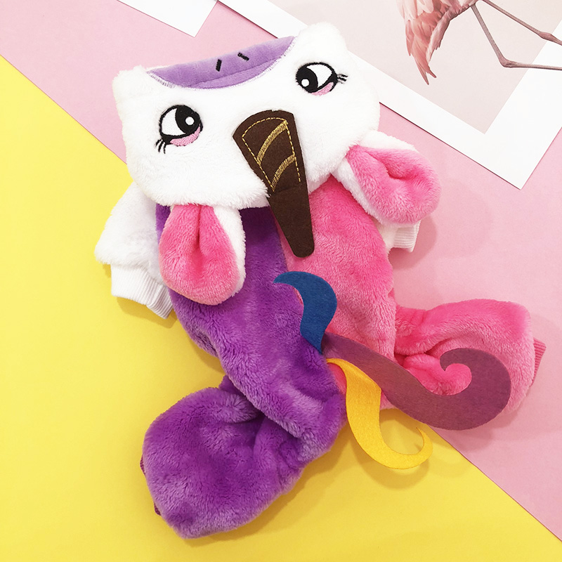 Disfraz de perro para Halloween, ropa de franela suave para otoño e invierno, para mascotas pequeñas y medianas, chándal, monos para Pitbull Toy