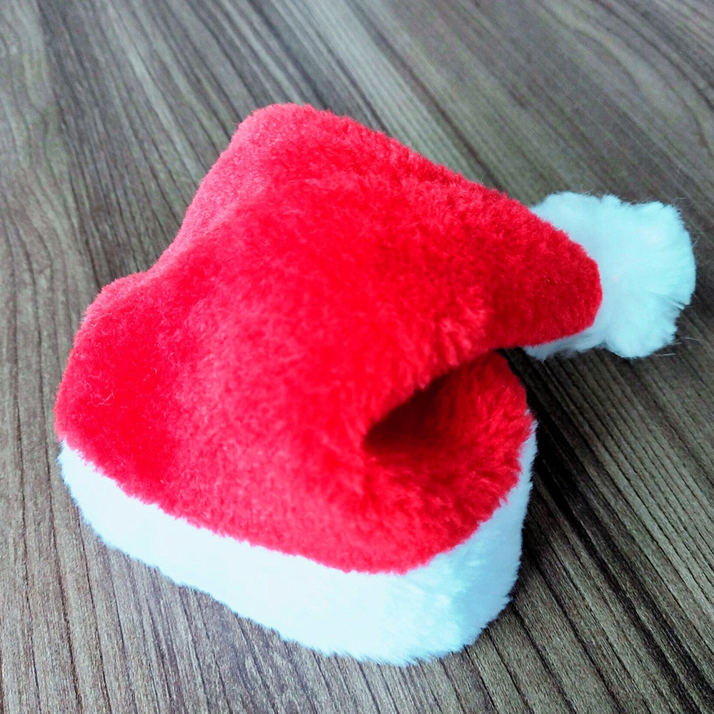 Kat Hond Santa Hoed Mantel Huisdier Cosplay Kostuum Xmas Kitten Puppy Red Caps Party Dress Up Kleding Kerst hoeden ^ 40