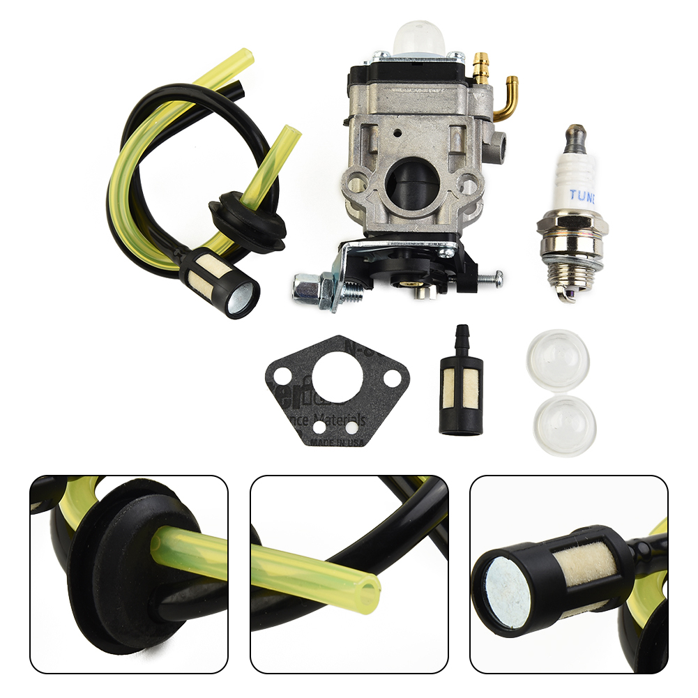 Carburetor Kit For Florabest FBS 43 A1 FBK 4 B2 4in1 PBK 4 A1 PBS 2 A1 Brushcutter Carb Carburetor Grass Trimmer Primer Bulb