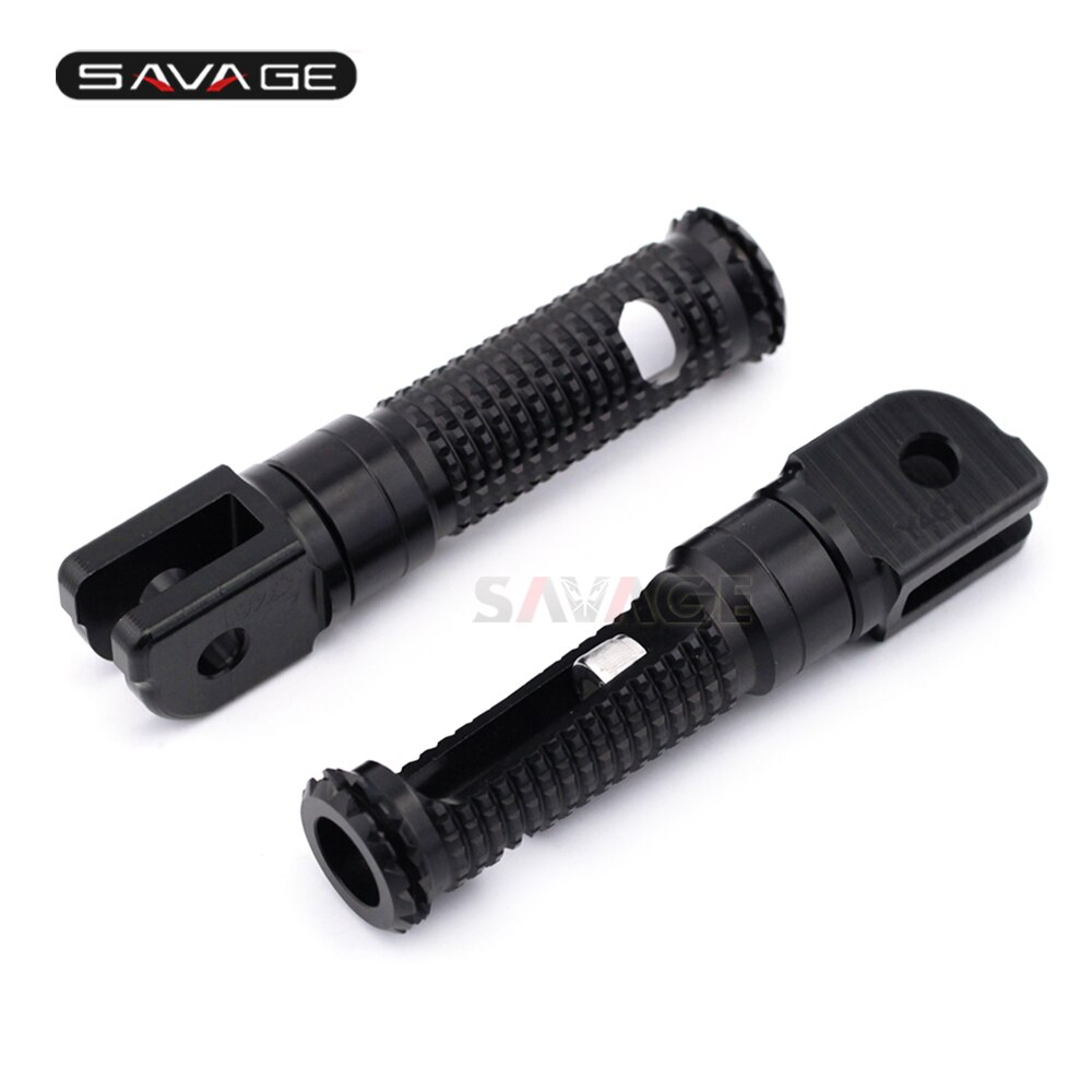 För kawasaki  z1000 z800 z750r zx10r zx6r främre fotpinnar fotstöd adapter motorcykel ryttare fotstöd cnc zx -10r zx -6r z 800 1000