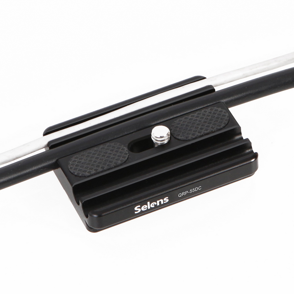 Selens aluminium tether lock qr quick release plate kamera kabelklemme adapter aluminiumslegering