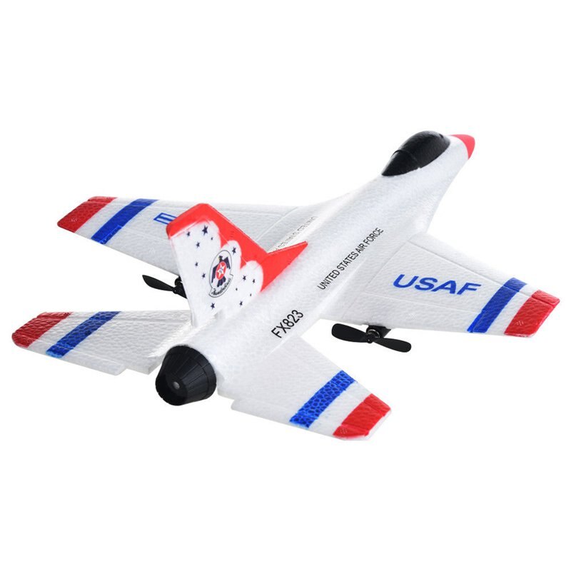 FX-823 2.4G 2CH RC Airplane Glider Remote Control Plane Outdoor Flying Aircraft